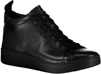 FitWear Rally High Leather Trainers schwarz