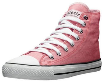 Ethletic White Cap Hi Cut Sneaker fairtrade Produkt strawberry pink P Just White