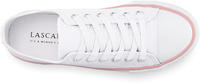 Lascana Sneaker Schnürhalbschuh Textil weiß-rosé