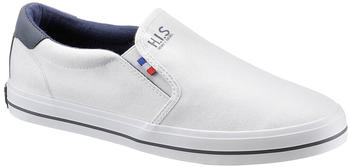 H.I.S Jeans Slip-On Sneaker seitlichen Gummizügen weiß navy