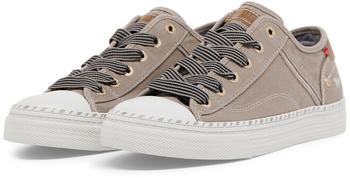 MUSTANG Schnürhalbschuh Fit Leather Sneaker 93% Baumwolle 7% Polyurethan