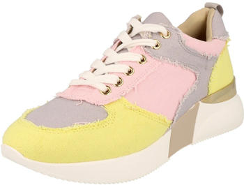 La Strada Canvas Sneaker Halbschuhe 2001068-4281 gelb grau