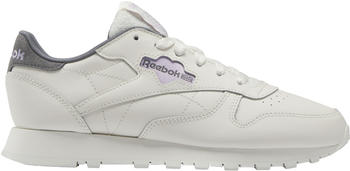 Reebok Classic Leather Sneaker creme weiß lila HQ7092