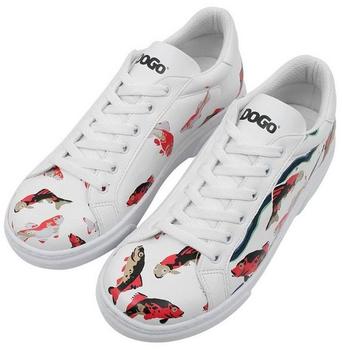 DOGO Vegane Damen Ace Sneakers Koi World