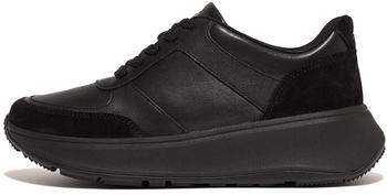 FitWear F-mode Leather suede Flatform Trainers schwarz