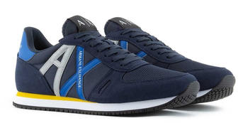 Armani Exchange Sneakers trendy blau XUX017-XCC68-D959Y-NAV-A