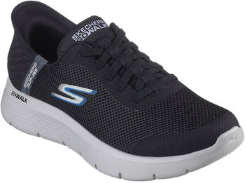 Skechers Go Walk Flex-Hands Up Slip-On Sneaker grau schwarz