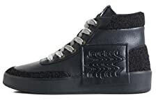 Desigual Shoes Fancy HIGH Patch Black Sneaker