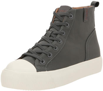 Esprit Plateau-Sneakers Lederoptik dark grey
