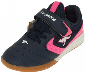 KangaROOS K5-Court EV Sneaker dk Navy neon pink