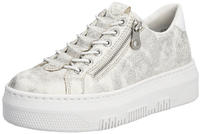 Rieker Plateausneaker Sneaker, Slip-On Sneaker, Slipper mit Schaftrandpolster