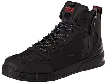 Replay Herren Schuhe Sneaker 178-Black-Red