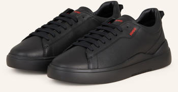 Hugo Sneaker Leder schwarz
