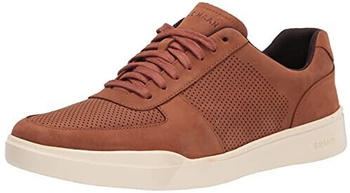 Cole Haan Grand Crosscourt Moderner perforierter Sneaker British Tan