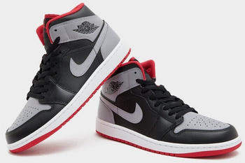 Nike Air Jordan 1 Mid (DQ8426) black/fire red/white/cement grey – Entdecken Sie den Klassiker: Nike Air Jordan 1 Mid (DQ8426) black/fire red/white/cement grey