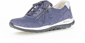 rollingsoft Sneaker low Materialmix Leder blau