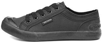 Rocket Dog Jazzin Canvas Schuhe Segeltuch Schnürung schwarz