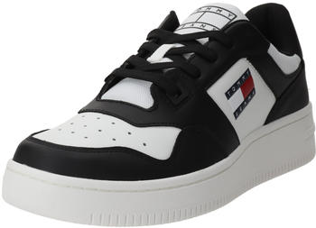 Tommy Hilfiger Retro Essential Leather Basketball Trainers faded/willow black