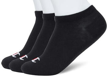 Champion Core Socks 3PP Sneaker schwarz FW23