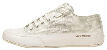 Candice Cooper Rock S-Sneakers nuanciertem Leder weiß gold