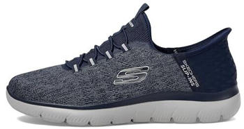 Skechers Summits Key Pace Sneaker marineblaues Netzgewebe