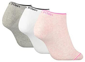 Calvin Klein Athleisure Damen Sneaker Socken 3er Pack pink melange combo