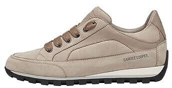 Candice Cooper RUNLO Flash Track-Sneakers Leder Veloursleder beige