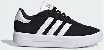 Adidas Court Silk Platform core black/cloud white/cloud white