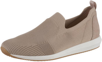 Ara Slip-On Sneaker LISSABON elastischem Sockenschaft G-Weite beige sand