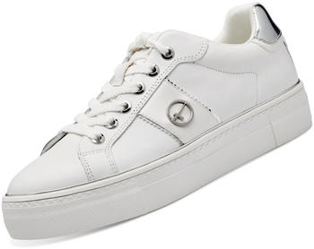Tamaris Sneaker Halbschuh wei&szlig; 1-23724-42 171 Wechselfu&szlig;bett Leder
