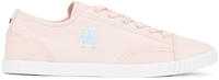 Tommy Hilfiger COMFORT CANVAS SNEAKER Sneaker farbiger Logostickerei rosa