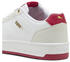 Puma Court Classic white/vapor grey/club red