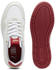 Puma Court Classic white/vapor grey/club red