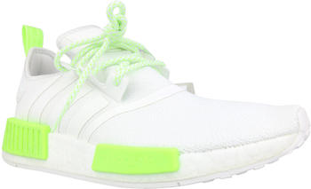 Adidas NMD R1 Sneaker crystal white cloud white solar green