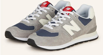New Balance Sneaker 574 grau weiß