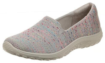 Skechers Reggae Fest-Wicker-Engineered Knit Twin Gore Schlupfschuh beige