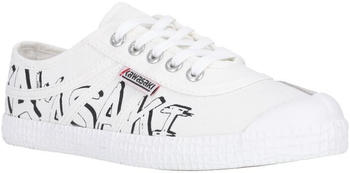 Kawasaki Canvas Sneakers Graffiti 1002 weiß