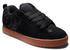 DC Shoes Court Graffik Schwarz Gummi Niedrig Top Sneaker