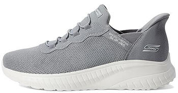 Skechers Bobs Squad Chaos Daily Hype Slip-On grauer Strick