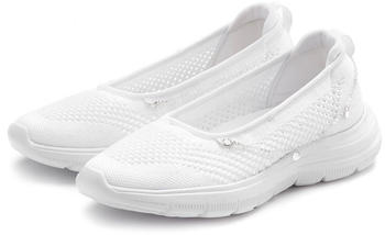 Lascana Sneaker Ketten-Element weiß