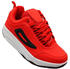 Roadstar Fitnessschuhe Gesundheitsschuhe Sneaker 092 rot schwarz