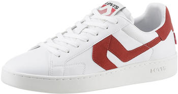 Levi's SW Sneaker modischem Kontrastbesatz rot weiß