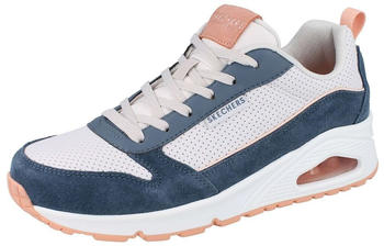 Skechers Uno - 2 Much Fun Women white blue/pink