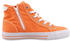 MUSTANG High-Top Canvas Sneaker orange 1420506 61