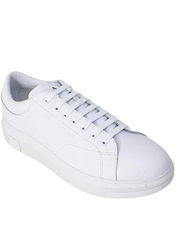 Emporio Armani Schuhe Leder weiß GR66361