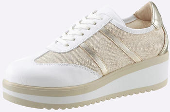 Heine Sneaker weiß-sand Damen