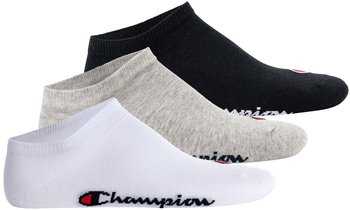 Champion Core Socks 3PP Sneaker grau helle Melange
