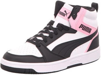 Puma Rebound V6 Sneaker weiß schwarz pink lila