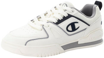 Champion 3 POINT LOW Sneaker grau weiß