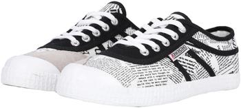 Kawasaki News Paper Canvas Shoe Low-top 1002 weiß